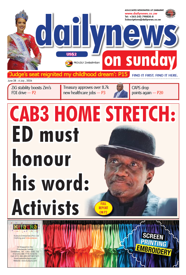 Sunday 28 June  2026